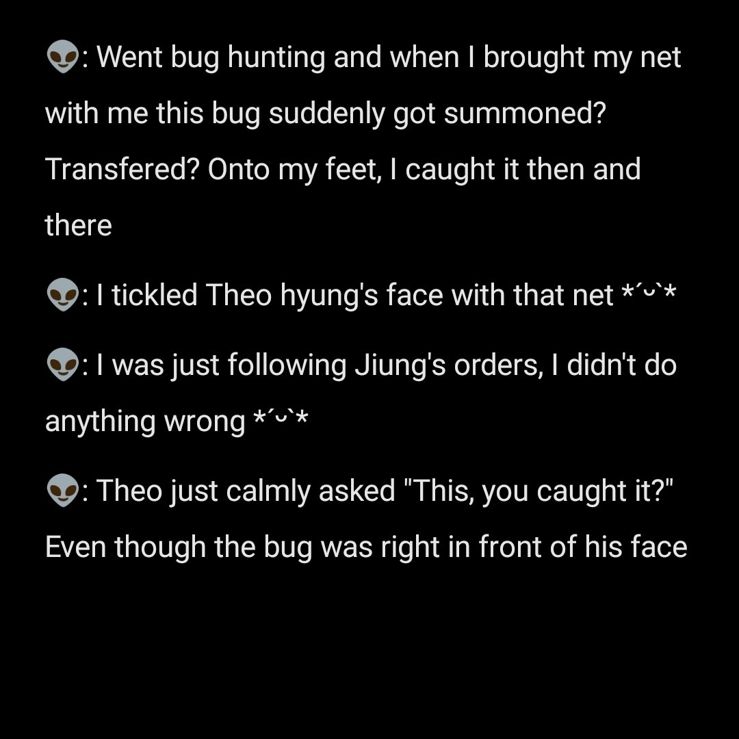 _t34l's tweet photo. Bug hunting with Shota, Jiung, Taeyang https://t.co/J1nmcLUKr1