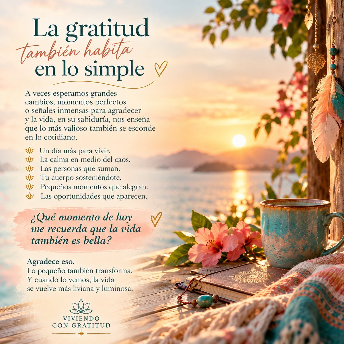 roksyfm's tweet photo. No esperes algo extraordinario para agradecer. A veces, lo extraordinario ya está escondido en lo cotidiano. ✨ https://t.co/qVq9GVMNnn