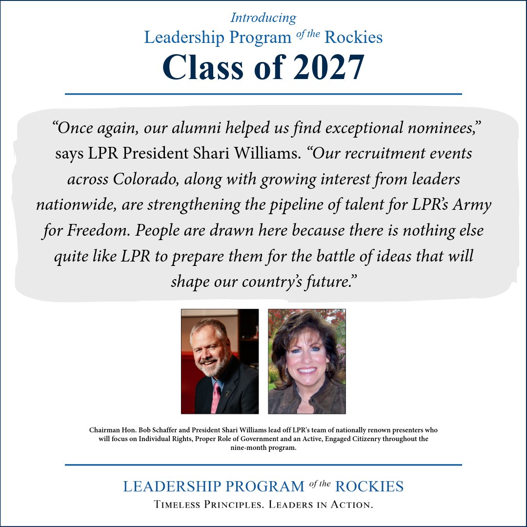 leadersnaction's tweet photo. Recruiting is done. Interviews are complete. On October 9th, the LPR Class of 2027 starts nine months of timeless principles of freedom.
Meet the 70 members including leaders from CO, ID, KS, MS, WI, and Canada!
#LPR2027 #LeadersNAction #ArmyForFreedom #LPR https://t.co/sQA2vMFddT
