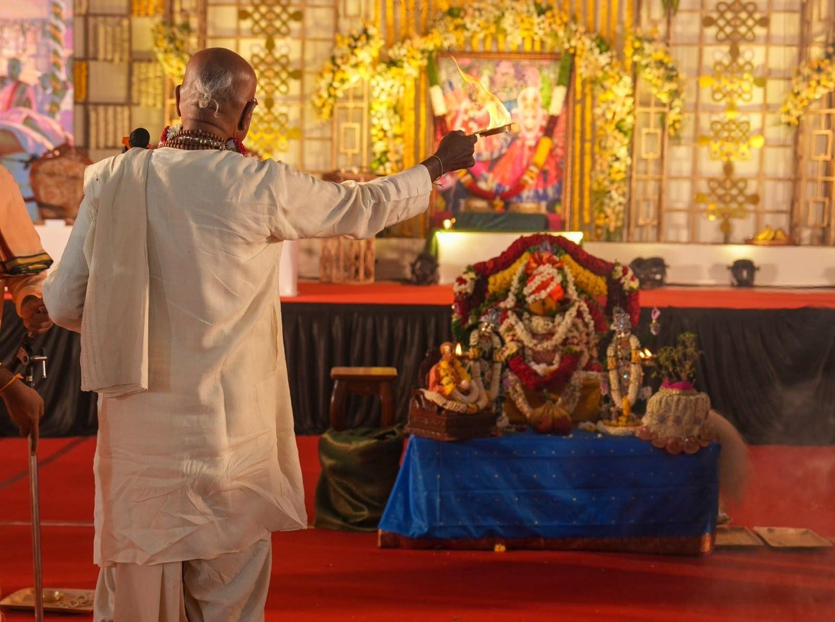 CP_Dasa's tweet photo. I was glad to be part of the Bhumi Puja ceremony for ISKCON Hare Krishna Fields last Sunday in Whitefield, Bengaluru, marking the beginning of a new centre of Srila Prabhupada’s ISKCON in one of the city’s most dynamic and rapidly growing areas.

Srila Prabhupada's ISKCON has been serving the Whitefield community for more than two decades. Over these years, Whitefield has transformed into a major centre of technology, enterprise, and economic activity, bringing together a vibrant community of professionals, entrepreneurs, families, and young people from across India and the world. This new centre is an important step in bringing spiritual learning, devotion, community, and service closer to this growing community.

I was happy to join Sri Madhu Pandit Prabhu and our devotees on this auspicious occasion. As Whitefield continues to grow, ISKCON Hare Krishna Fields can become a space where people can find inner balance, spiritual nourishment, and an opportunity to connect with the timeless wisdom of the Vedic tradition.

With the blessings of Srila Prabhupada, may this new centre grow into a vibrant spiritual and cultural hub and serve the people of Whitefield and beyond for generations to come. 🙏

@madhupanditdasa @ISKCONBangalore