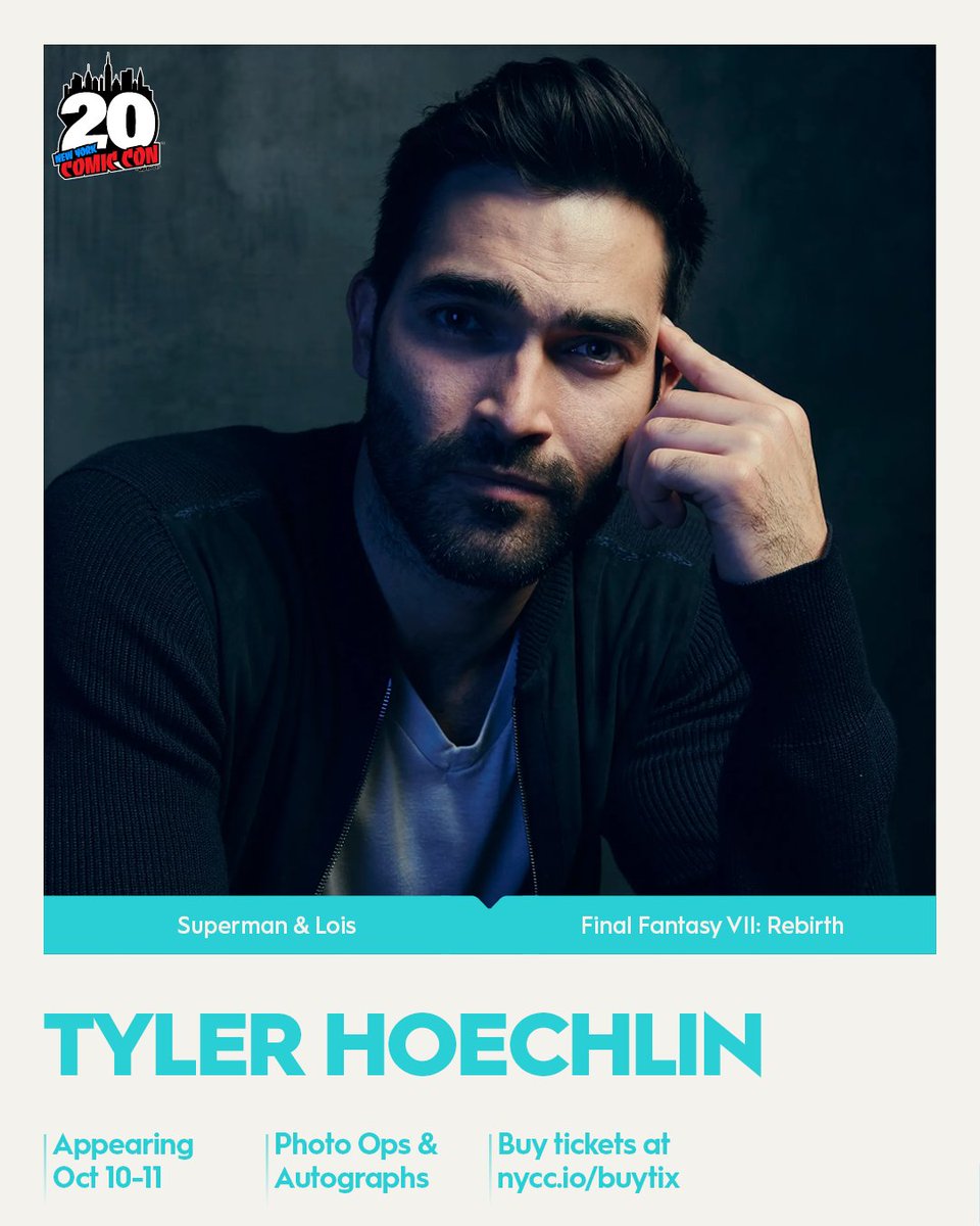 NY_Comic_Con's tweet photo. ICYMI 💥 Suit up: the cast of Superman & Lois are coming to NYCC. Meet Tyler Hoechlin (Superman & Lois, Final Fantasy VII Rebirth), Bitsie Tulloch (Superman & Lois, GRIMM), and Michael Cudlitz (Superman & Lois, The Walking Dead) October 10-11 for Photo Ops & Autographs. 

Photo Ops & Select Autographs are on sale now: https://t.co/YvAqAkNwTV  

Don’t spend your weekend in the Fortress of Solitude. Sunday tickets are over 90% sold out. Get yours at https://t.co/bGfHEghTqs