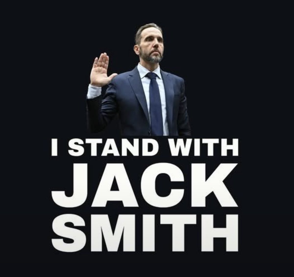 AnnieForTruth's tweet photo. I stand with Jack Smith 💯! 🇺🇸🇺🇸🇺🇸 https://t.co/XC4XeCDYi8