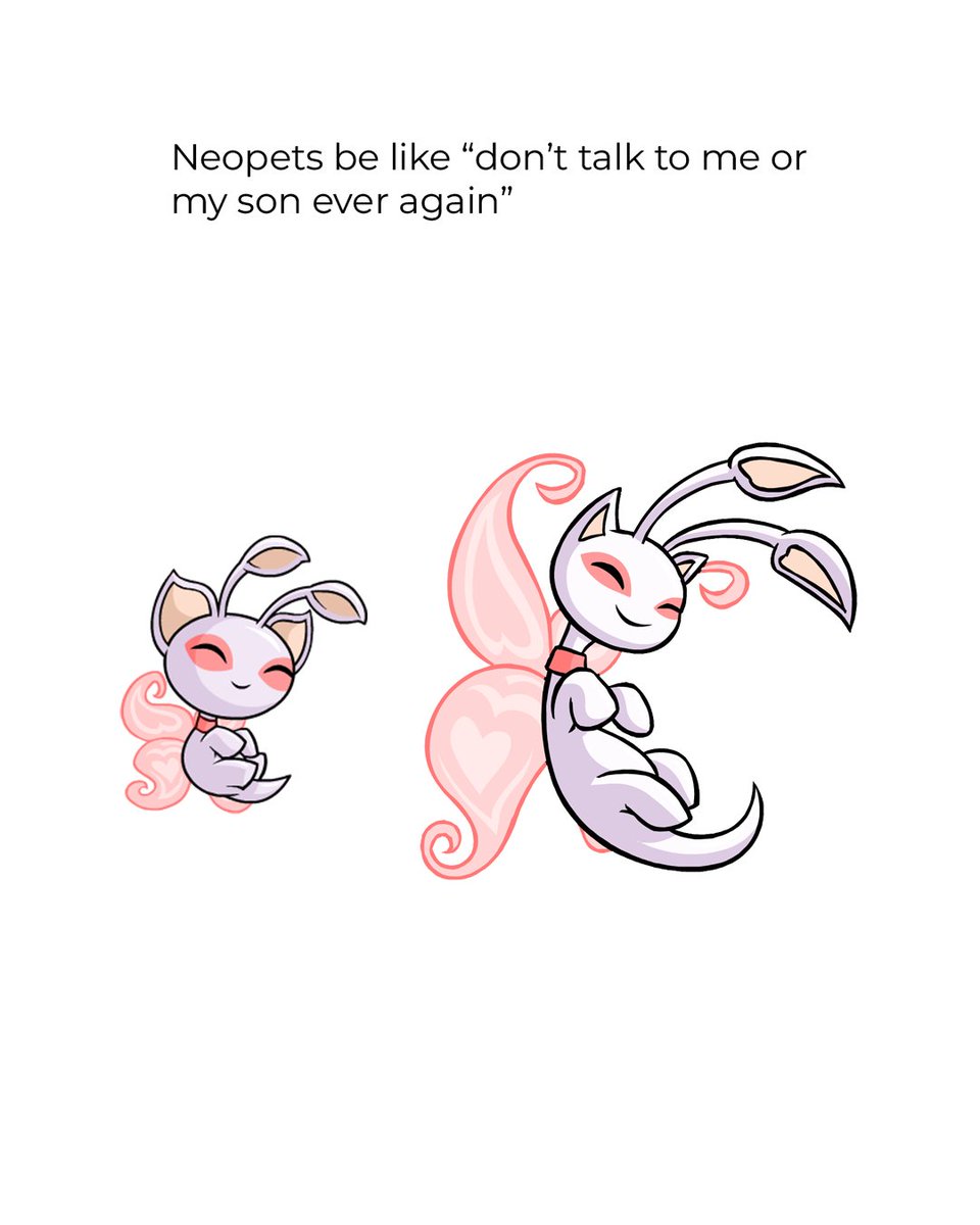 Neopets's tweet photo. New baby faerie prismatics are available in the styling studio! 🌟 Which style is your favourite? 🖌️ https://t.co/QiZSmh2i6W