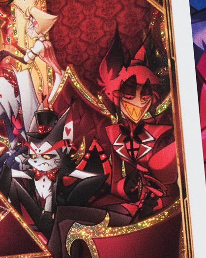 elithivm's tweet photo. alastor pretending he'd never seen his staff in his life😭 anything but addressing his situationship i swear https://t.co/wi58e0uuym