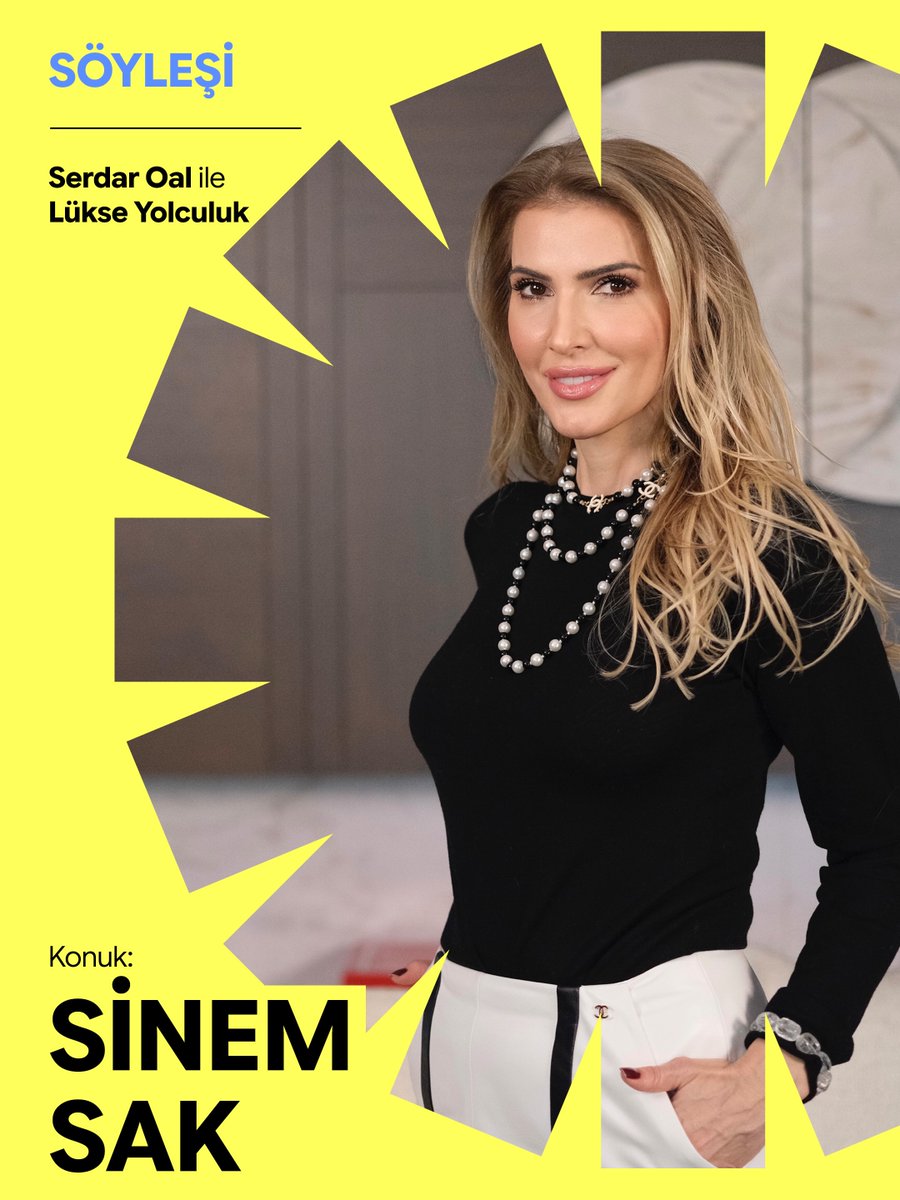 IstWatchFest's tweet photo. Serdar Oal ile Lükse Yolculuk
Konuk: Sinem Sak

Lüksün dünyasına; markalar, tasarım ve kültür üzerinden uzanan özel bir söyleşi.

Serdar Oal ve Sinem Sak, Cumartesi 16:00’da ana sahnede bir araya geliyor.

İstanbul Watch Festival’de buluşalım.
#IWF26 #IstanbulWatchFestival #SerdarOal #SinemSak

———
A Journey into Luxury with Serdar Oal
Guest: Sinem Sak

A special conversation exploring the world of luxury through brands, design and culture.

Serdar Oal and Sinem Sak come together Saturday at 4:00 PM on main stage.

See you at Istanbul Watch Festival.
#IWF26 #IstanbulWatchFestival #SerdarOal #SinemSak