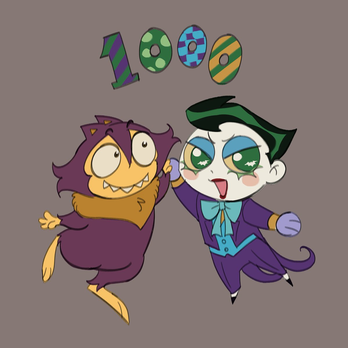 chomiffou's tweet photo. All the requests for my 1k celebration!!
#dcfanart https://t.co/bbeWwR9M8w