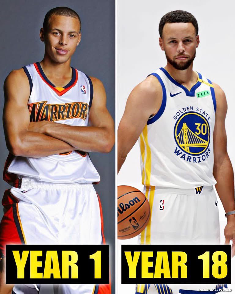 DrGuru_'s tweet photo. From Year 1 to Year 18…

18 years later, Steph Curry still rocking the same jersey 🐐 https://t.co/0M9lyECpRv