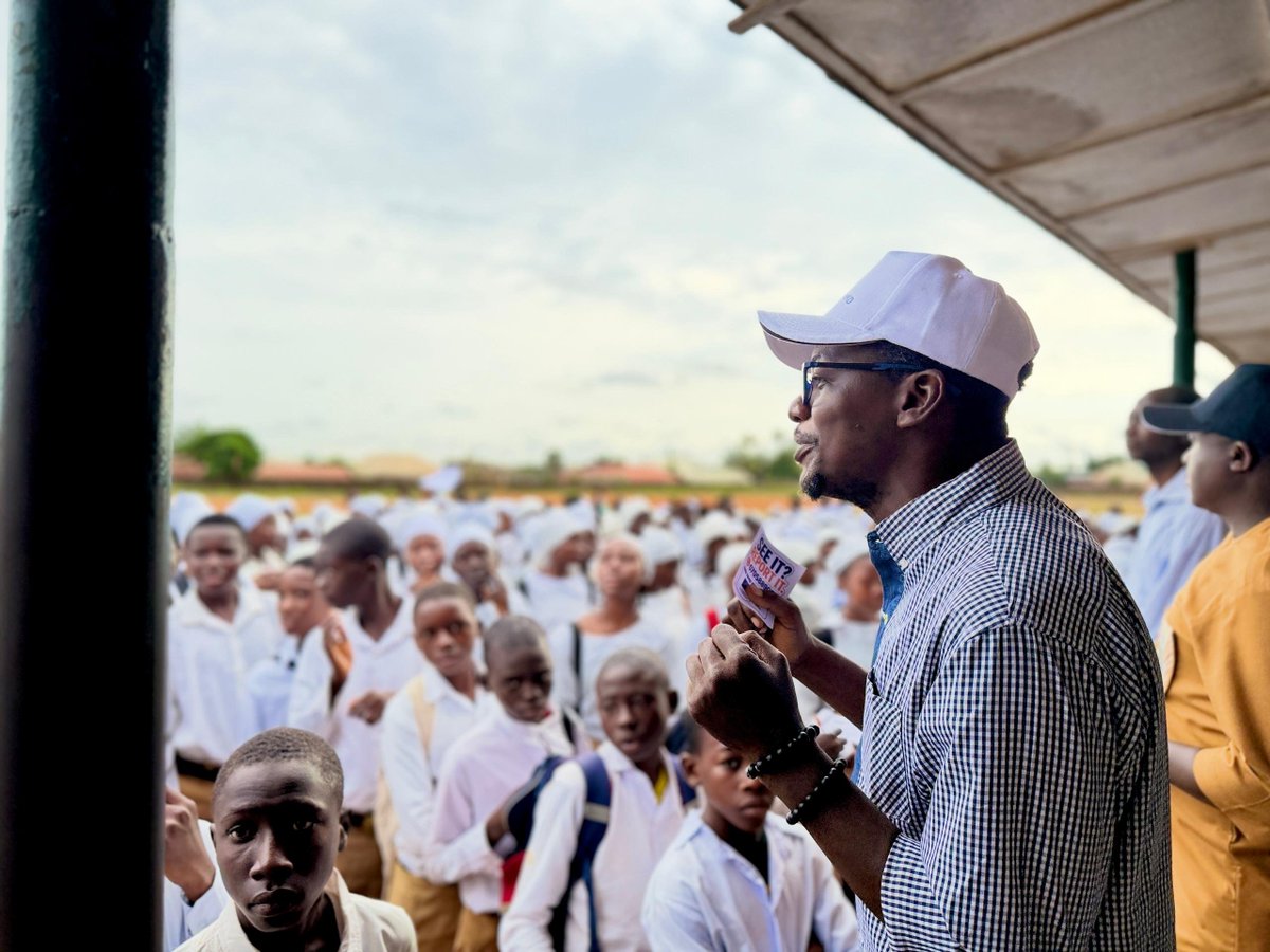 ESGBV_NG's tweet photo. @IntIDEA_NG ...The ESGBV Programme, working with the Nigeria Police Force, NAPTIP, the Ministry of Women Affairs and Social Development, the Ministry of Justice, CSOs and the media, took prevention and protection messages into the school environment, helping students recognise... https://t.co/35cGBIXClK