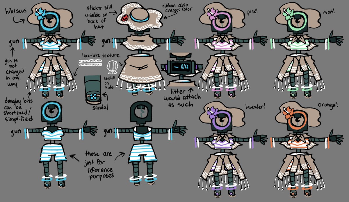 highresartber's tweet photo. i never actually posted my skin submissions for the contest hrrmmrmm. Zoomer https://t.co/LBO9rcbG4U