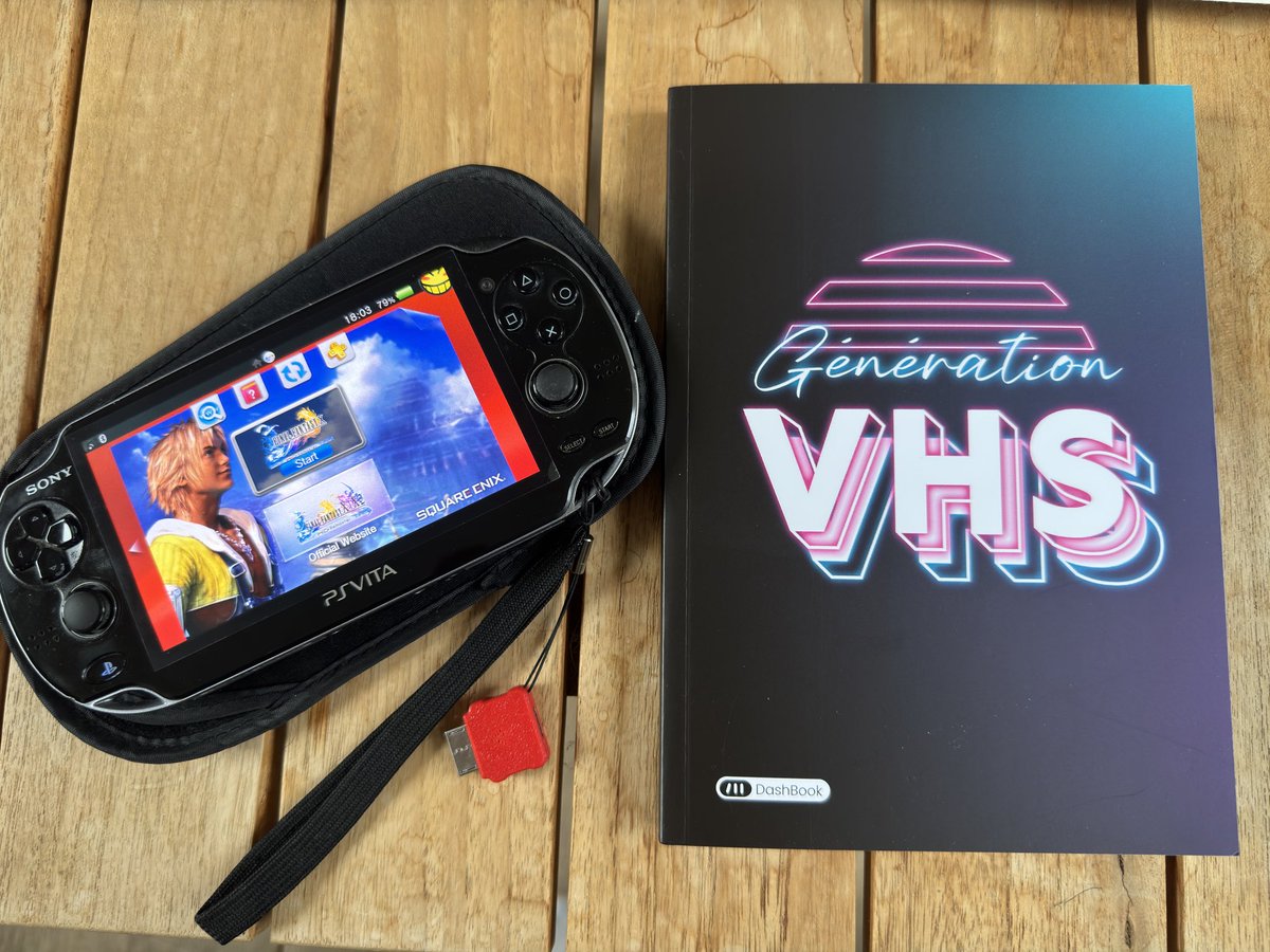 BjtO_'s tweet photo. De quoi passer une petite soirée sympathique! #psvita #FFX #generationVHS (1984) Merci @CaroleQuintaine 😘 https://t.co/6KHYdZyHJj