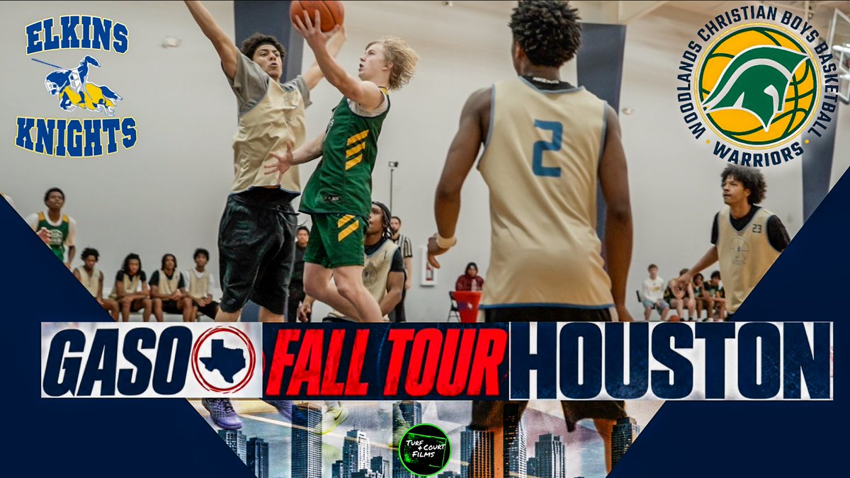 TurfAndCourt's tweet photo. 🌇 #GASO Fall Tour
📍Houston @TexasHoopsGASO 
🎞️ Fort Bend Elkins vs The Woodlands Christian Academy

📺🔗 https://t.co/y4PyFvk5E9

@ElkinsHoops @TWCAbasketball 

 @GASOBlue @mtimminshoops @bigsloan32 @djones8301 @RayMeach @RcsSports @GradyMajors @BallSoHardSS @GASOLyndon @CTP_Scouts @KevinMoses38 @alex__holt1 @hoopinsider