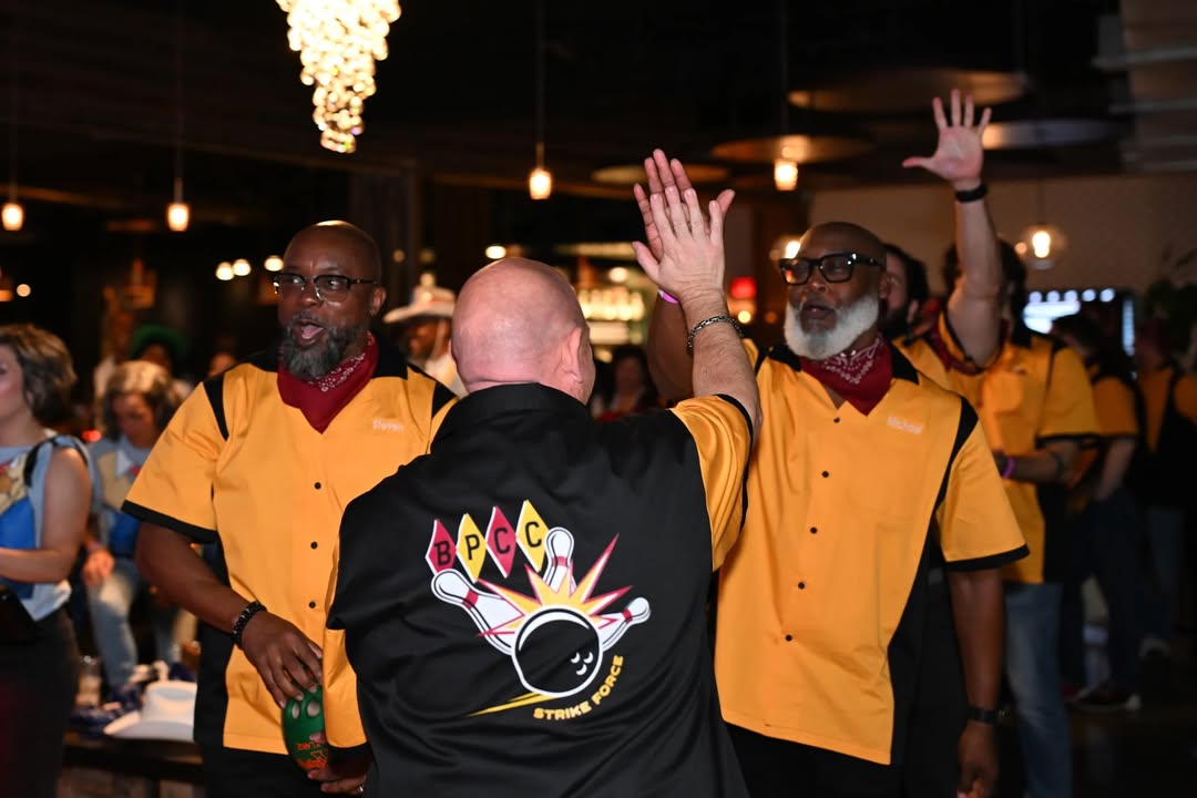 BPCCCavs's tweet photo. BPCC Strike Force came ready to roll at this year's annual LCTC Conference Bowling Tournament, bringing home third place! Another strong showing from Team BPCC! 🎳 #BPCCproud #goLCTC https://t.co/fR1E9j0pdp
