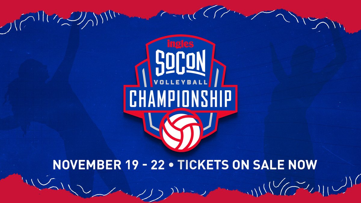 SoConSports's tweet photo. Tickets for the 2026 Ingles #SoCon Volleyball Championship are now on sale! #itsallhere
Full story: https://t.co/p0HiLMgZhB https://t.co/4qC4qYcxb8