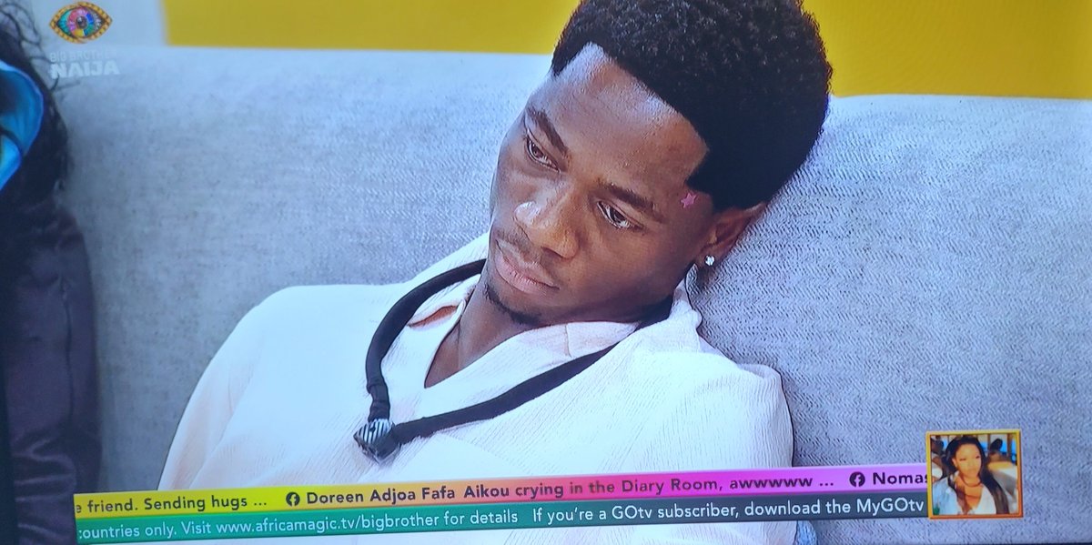 Fublex256's tweet photo. 🚨Breaking ; Biggie has confirmed  to the  housemates  the  disqualification 
Of Keivo out of the house..

He added a warning  to all the mates to desist from violence  as they all should  be responsible  for their actions. 

So it's clear , you can have a verbal  fight  but don't  get physical.

As things stand, Tram is running away with the money and nobody comes close.