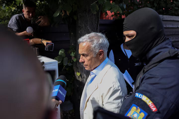 MarioNawfal's tweet photo. 🇷🇴 I’ve been following what happened to Călin Georgescu since Romania cancelled the election he nearly won, and his story has taken a remarkable turn!

2 years ago, he came first in the opening round of a presidential election. Today, a Romanian court ordered him into pre-trial detention for 30 days.

The strange thing is that the case putting him behind bars now isn’t actually the case that made him famous.

Prosecutors allege Georgescu and two others persuaded a businessman to hand over €1.1 million for financing that never materialized. He denies wrongdoing. 

Meanwhile, he is already facing two separate prosecutions connected to alleged national-security offenses and the promotion of Romania’s fascist-era figures.

So the political story that began with Romania cancelling an election has become something much bigger.

Georgescu didn’t become president.

Instead, he is now fighting the Romanian state on 3 different legal fronts at the same time...

Source: Reuters / Writer: Oliver