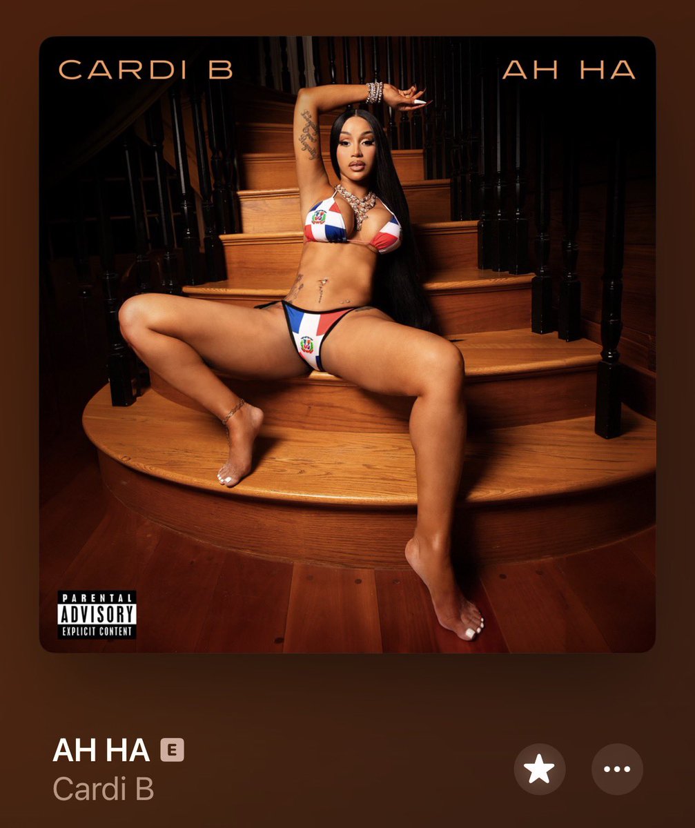 BodakBelcalis's tweet photo. Anyway, go stream “AH HA” by Cardi B 💖 https://t.co/lzZzvsxi0u