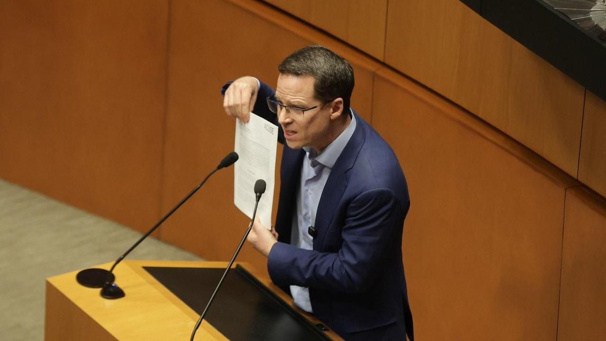 AmaneciendoMx's tweet photo. Anaya cuestiona impunidad en caso Olán y anuncia voto contra reformas de Morena
El coordinador de senadores del PAN, Ricardo Anaya, exigió investigar a fondo las acusaciones contra Amílcar Olán y confirmó…
https://t.co/8qE0BmD9u4
#anaya #cuestiona #impunidad https://t.co/U8CmodXKyD