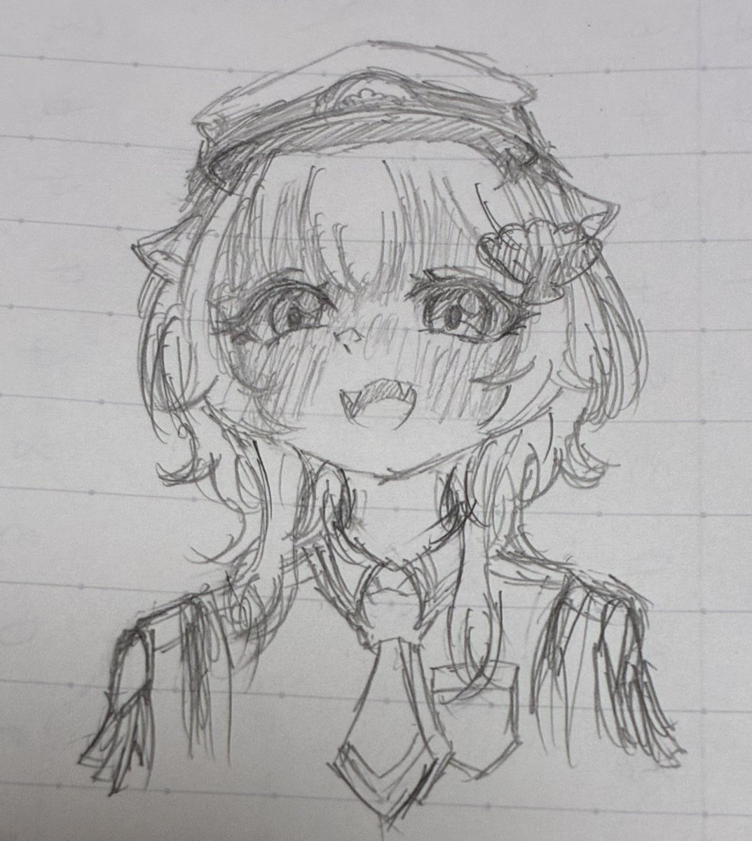 yamikibaumi's tweet photo. 学校で描いたの！ https://t.co/Oljg1rvgkk