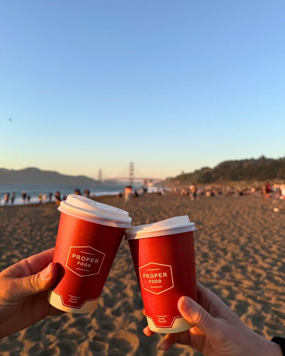 EatProper's tweet photo. Our coffee is as local as it gets, SF. Chef's crafted blend, made with our partners at @AndytownSF . Grab a cup for National Coffee Day. ☕️
#EatProper #ProperFood #NationalCoffeeDay #SFCoffee https://t.co/5HX0r6RAbU