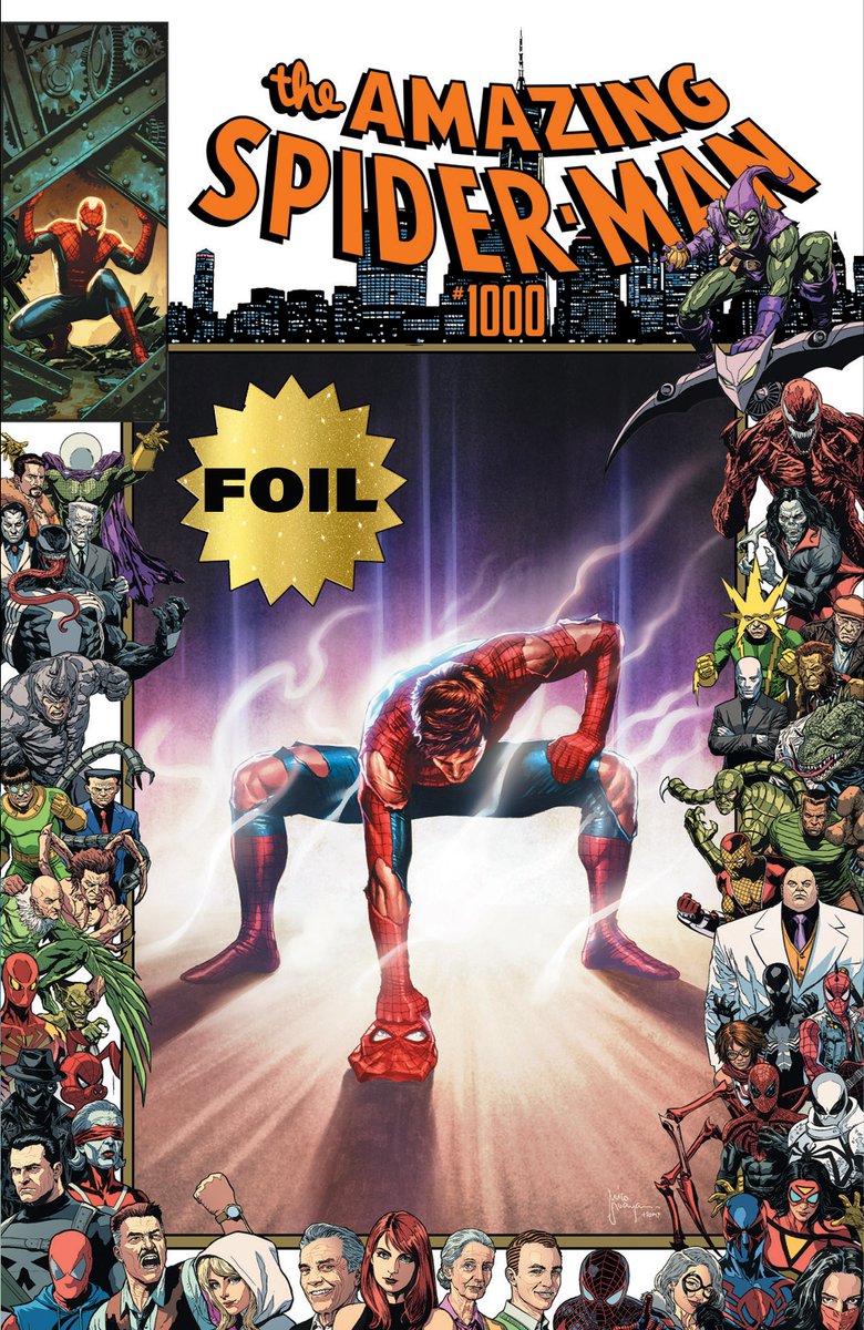 animehunt's tweet photo. Amaizng Spider-Man #1000 by Mico Suayan [NYCC 2026] https://t.co/wJhPDsVBaH