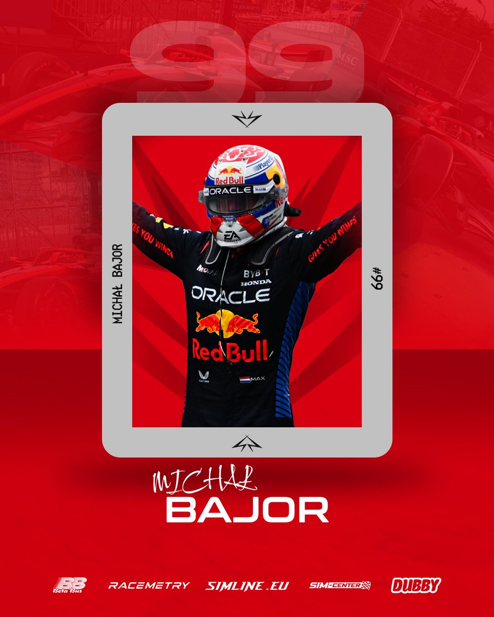 SimlineRivalsRT's tweet photo. 🔴@maizx42373 joins the team!

New driver on the roster, ready to race. We’re glad to have you with us. Now let’s get to work and put in the results.

Welcome aboard, Michał! https://t.co/ZLbcGHpD3W