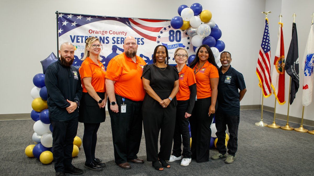 OrangeCoFL's tweet photo. Our Veterans Services Office invites those who served and their families to our Veterans Services Resource Fair! This event is just one way we're bridging the gap between service and civilian life.

📆 October 24 from 10 am to 3 pm 
🏫 Barnett Park
👉 https://t.co/Rzjv9w6I77 https://t.co/xIVm8AAs4N
