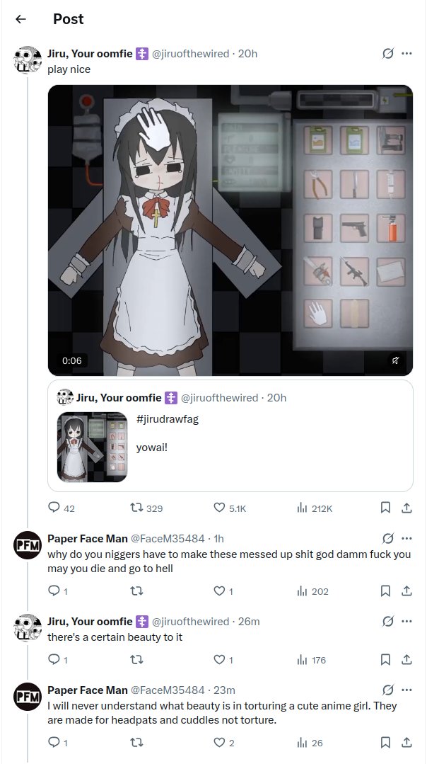 FaceM35484's tweet photo. What is up with these people, curses upon you for hurting anime girls https://t.co/wztONwZNR0