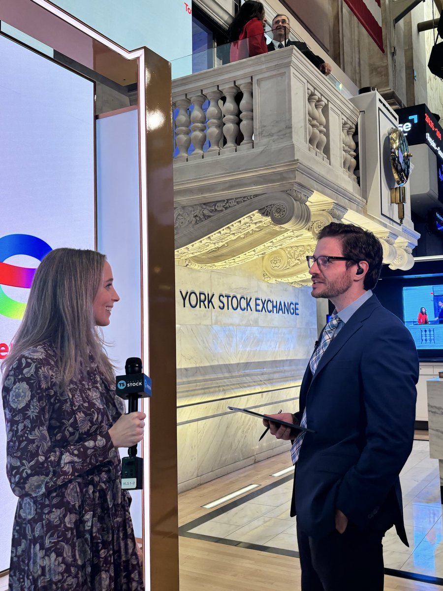 liz_harrow's tweet photo. Good to be back at the @NYSE talking to @jd_durkin on @TakingStockLive about AI safety (blueprint = @Gatik_AI @gautam_narang ) and more efficient / cheaper AI tools (@abacusai @bindureddy ) https://t.co/GBSBB81EM0