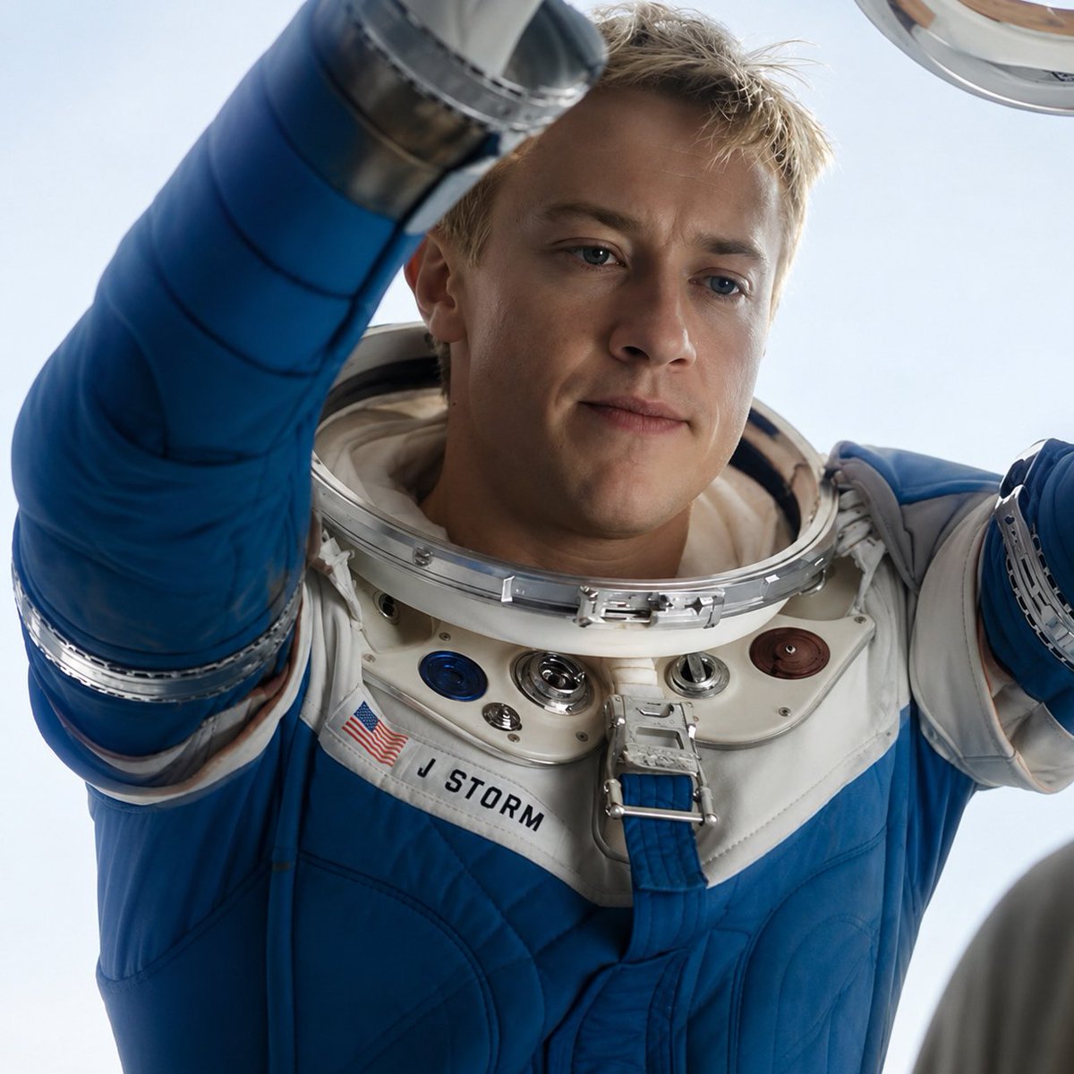 Astronautstorm's tweet photo. Joseph Quinn as Johnny Storm in Fantastic Four. https://t.co/GVUGeWFQeC