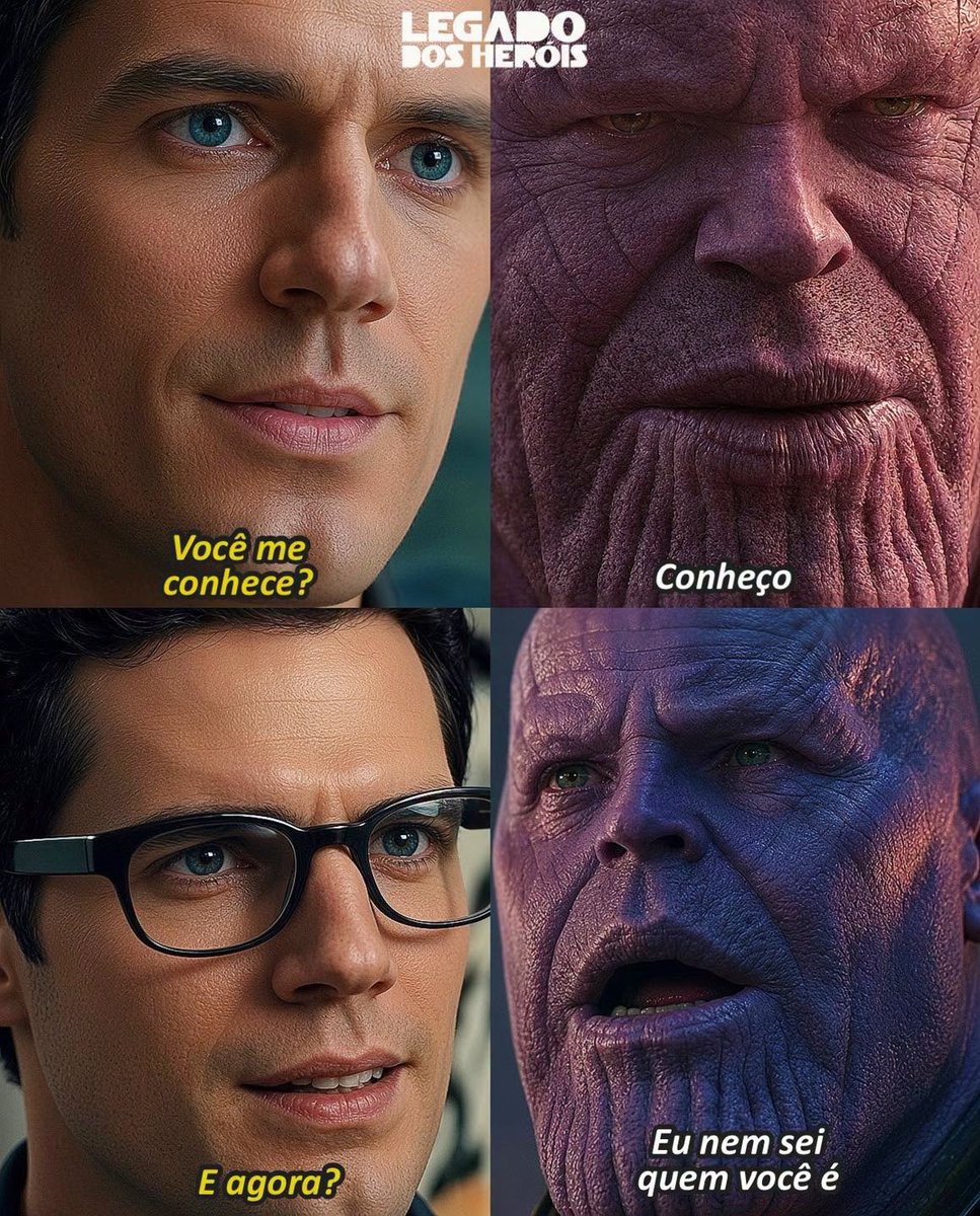 Ei_Nerd's tweet photo. Superman x Thanos https://t.co/E1Aq9f6vMn