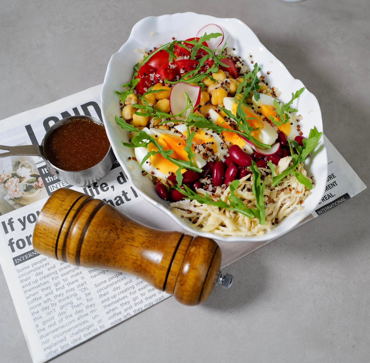 blkmela193's tweet photo. I was gonna make this salad, but wait—被盐筒涤非 Sounds like a wild new condiment to try! https://t.co/GKDflKC7ht