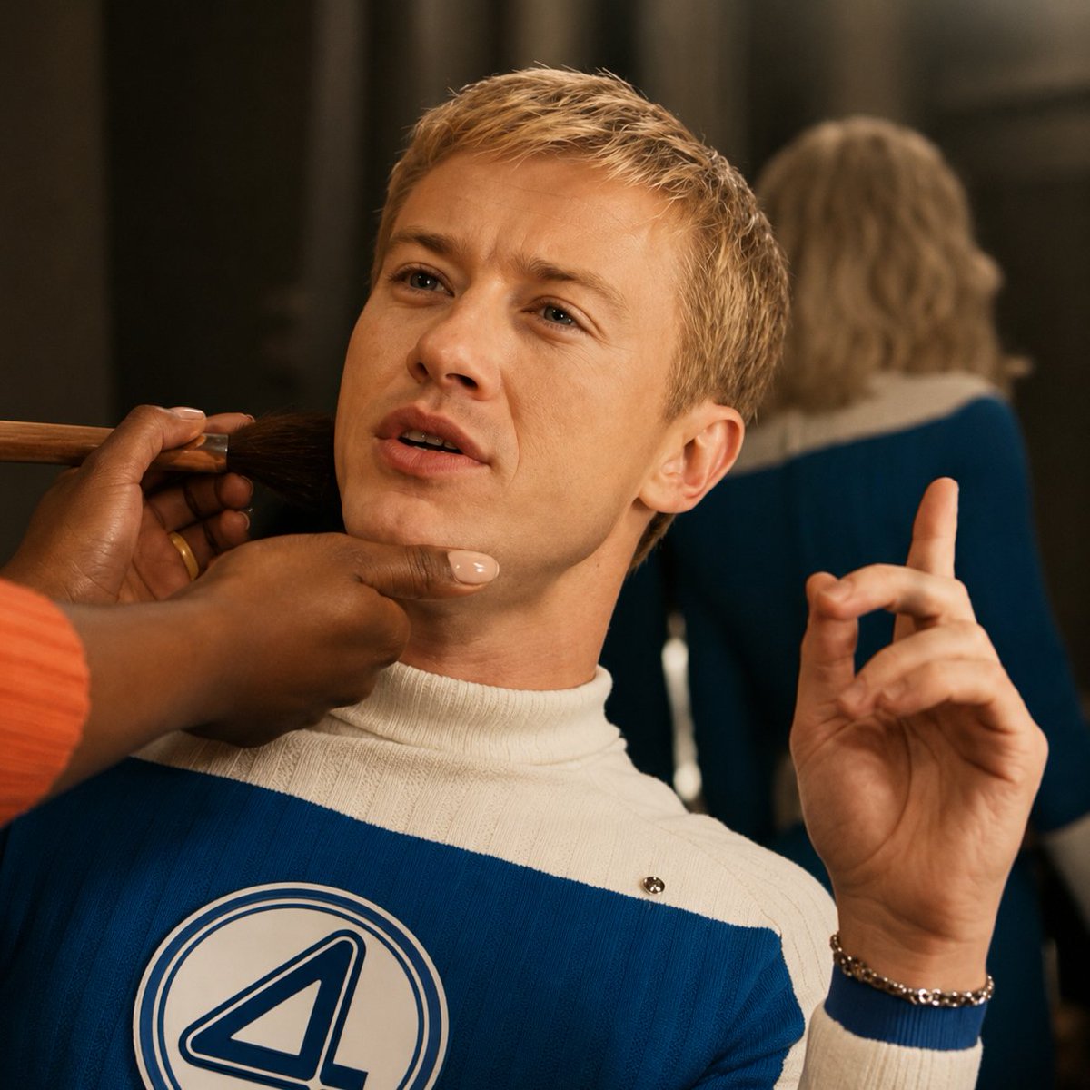 Astronautstorm's tweet photo. Joseph Quinn as Johnny Storm in Fantastic Four. https://t.co/VFC9JPAVQR