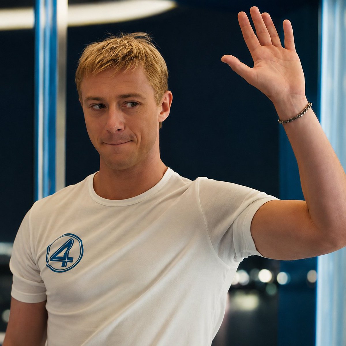 Astronautstorm's tweet photo. Joseph Quinn as Johnny Storm in Fantastic Four. https://t.co/VFC9JPAVQR