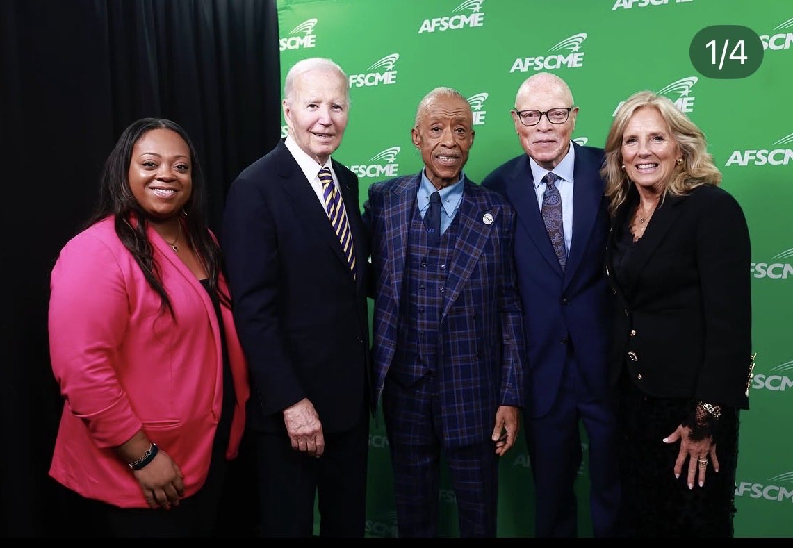saymayse's tweet photo. President Biden continues to lead an active life even with cancer. On Monday he spoke at an @AFSCME event and mingled with fans in DC. https://t.co/9IbEqR2n9B