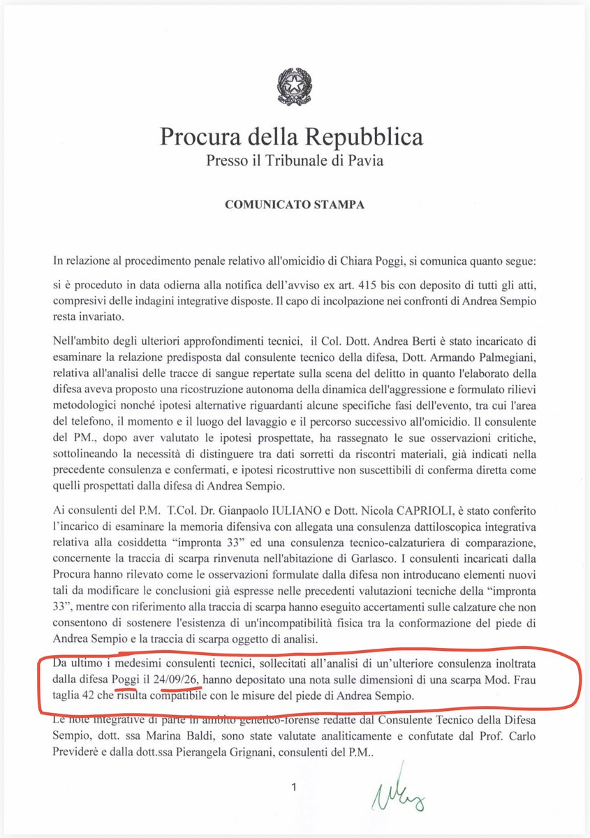 ChanceGardi's tweet photo. I Poggi depositano una perizia per scagionare Sempio, perché da 19 anni subiscono il lavaggio del cervello da Tizzoni e dal loro "nipote contadino 💩oso" (Cit. Stefania Cappa), perché non possono ammettere di aver perseguitato per 19 anni l'unica persona che voleva bene a Chiara. https://t.co/krG8AzbXFQ