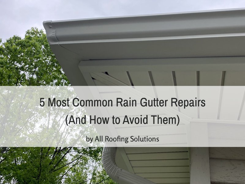 AllRoofingSol's tweet photo. Have you looked at your gutters lately? Even small problems can send water where you really don’t want it. Today, we talk abt common gutter repairs, what causes them &amp; what you can do about them.
👉5 Most Common Rain Gutter Repairs (And How to Avoid Them): https://t.co/NwOCAema0m https://t.co/DXRzNvvqMt