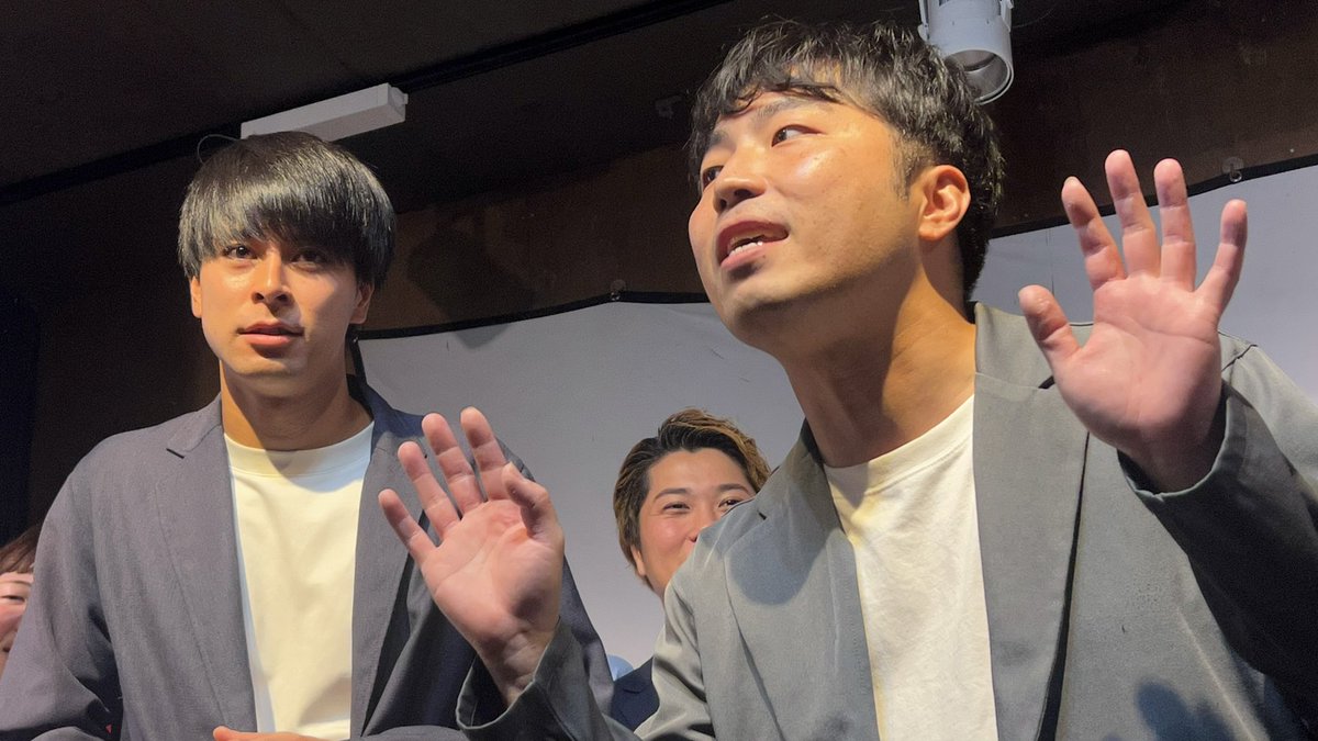 nanonoo_'s tweet photo. 火曜昼寄席③
ぬでさんや片思いさんのネタ見れたの
すごく嬉しかったです〜〜！

ばぶーんの一直線さん三浦さんにいつか食べられそう、、、南無南無〜🙏

世界のthe三浦くん相方を睨んじゃダメだよ〜ᵔᢦᵔ

たまには三浦くんが告知しよーねー⁉️ https://t.co/eh5qpJtwzx