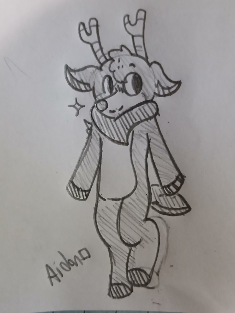AidanFeemster_'s tweet photo. Have a Rudie | Dandy's World 
[#art #traditionalart #artmoots #moots #drawing #dandysworld #rudie] https://t.co/KnSRgZXFsX
