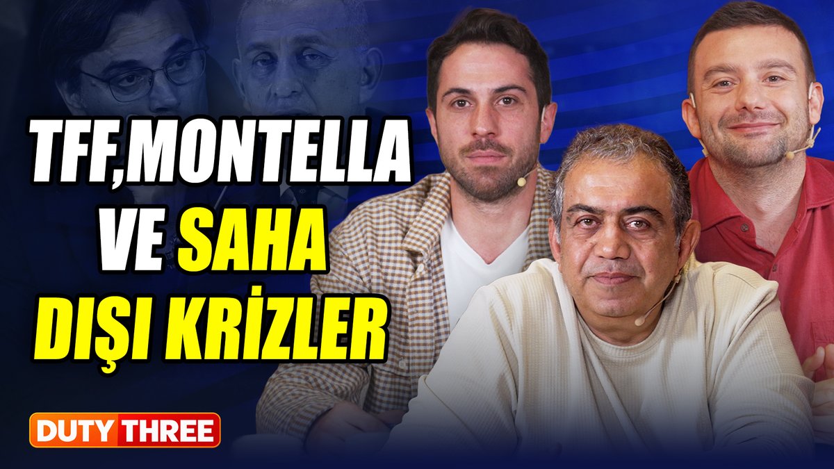 rafinetvspor's tweet photo. 📢 Duty Three yayında! 

🎙️ @KorayGok &amp; @dorukeskin &amp; @timblnt 

❓ TFF, Montella ve Saha Dışı Krizler
🧐 Türkiye ve İtalya Arasındaki Fark
⚡️ Hakan Çalhanoğlu ve Arda Güler

📱 İzlemek için: https://t.co/zDbwtHP9nR https://t.co/PXCxVosd90