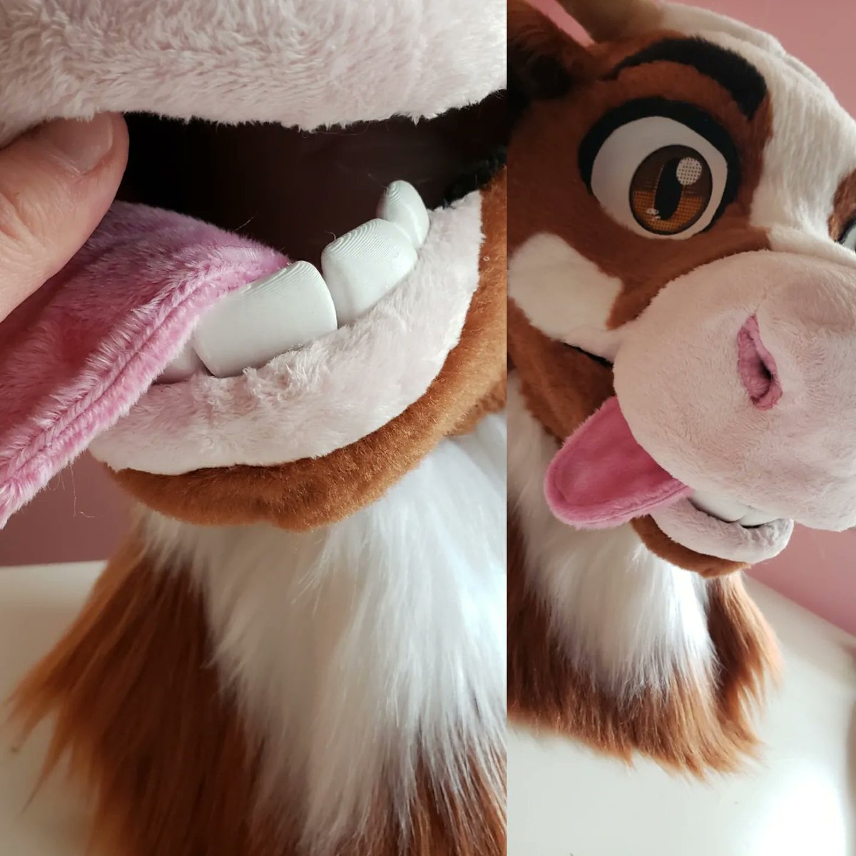 moontailstudio's tweet photo. Bringing your characters to life, one stitch at a time! ✨This adorable bovine fursuit is just one of the many characters I love creating🧡

✨ Fursuit commissions are OPEN! ✨
Have a character you’d love to see brought to life? Feel free to DM me
#FursuitCommission #FursuitMaker https://t.co/bxpYpqfQ4Y