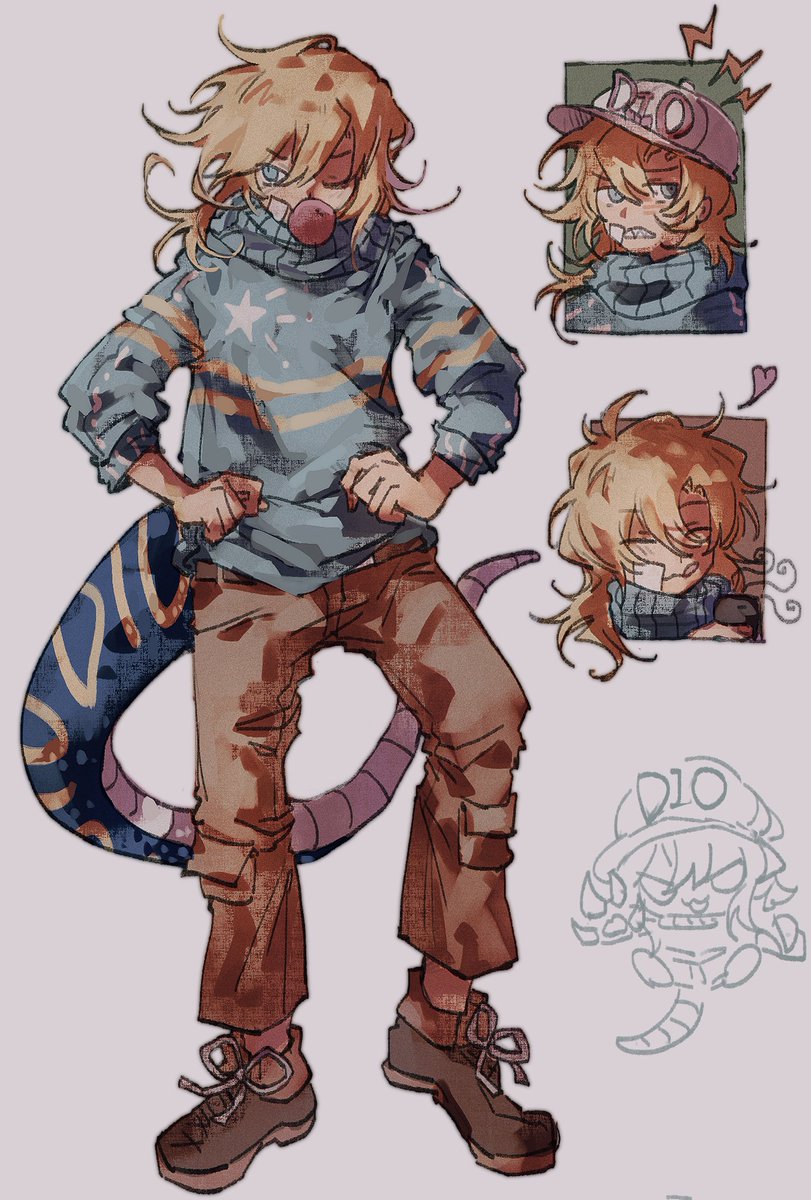 505Easter's tweet photo. #JJBA #SBR #ディエゴ #Diego 
从骑马变成滑滑板的迪亚哥🦖 https://t.co/EB01rstfaL