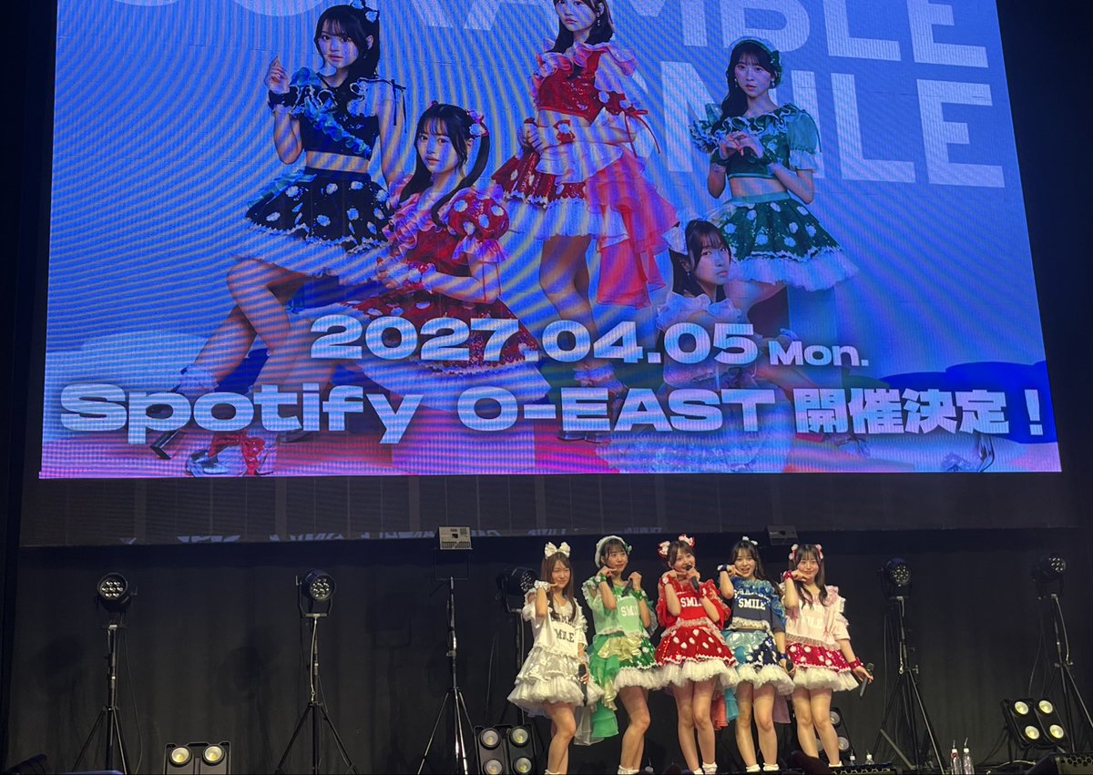 taktmcz's tweet photo. 2026.9.29
SCRAMBLE SMILE ONE-MAN LIVE
"2nd SMILE"
📍Zepp Shinjuku

とにかく楽しくて、これまでの歴史や想い出も溢れる素敵なライブでした🎤

これからも一緒に、たくさん素敵な景色を見ようね。一緒に頑張ろうね。

3年目もよろしくお願いします😌✨

#スクスマ
#��クスマZepp0929 https://t.co/oJgsU462WH