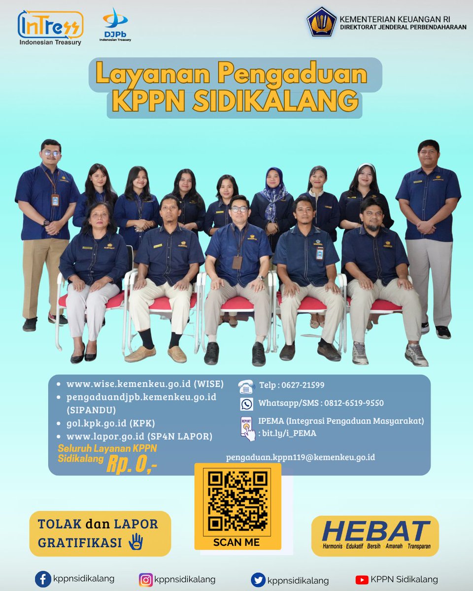 kppnsidikalang's tweet photo. Halo Sobat #InTress

Pada Kamis 17 September 2026, Tim KPPN Sidikalang tim KPPN Sidikalang melakukan kunjungan ke Dinas Ketenagakerjaan, Koperasi, dan UKM Kabupaten Karo.

Kunjungan ini dilakukan dalam upaya memperoleh gambaran yang komprehensif mengenai Koperasi Merah Putih. https://t.co/c68yjQ5m8Z
