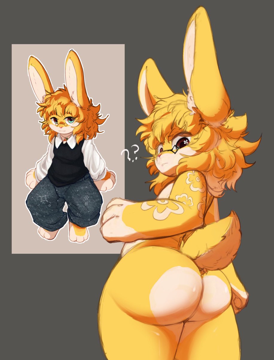 Ron_Typh's tweet photo. Bunnies should be soft 🦦🧡

#furrybutt #furryart https://t.co/ApWWAlGzhk