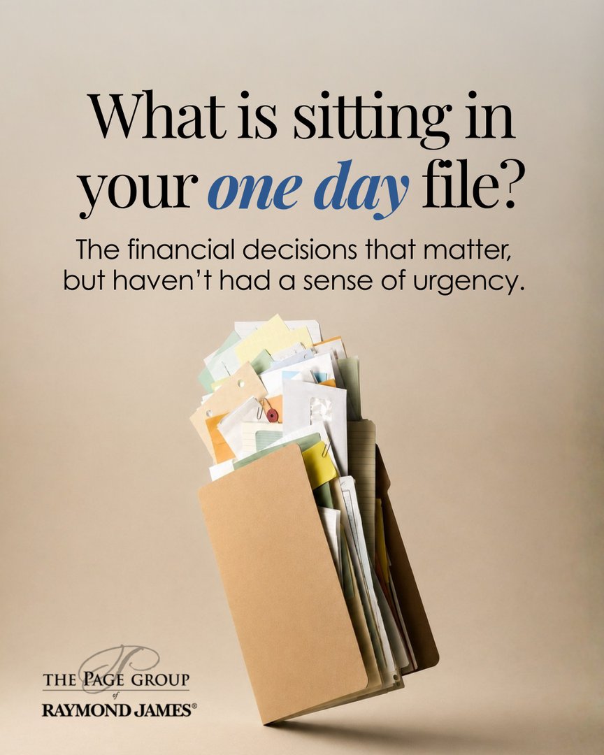 DanielleTPGadv's tweet photo. Life has a way of pushing important financial tasks to "one day."

Updating a will. Reviewing beneficiaries. Consolidating old accounts.

Sometimes the hardest part isn't the task itself. It's simply making time to start. https://t.co/0g576DlawY