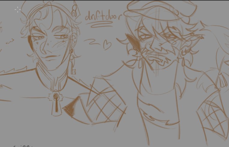 hazi_kat's tweet photo. Some magma drawings from last night! #deadlock https://t.co/Y2EuqIJ0WQ