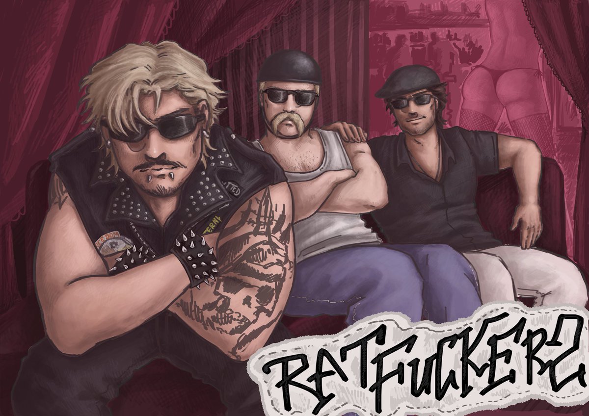 kjurqa's tweet photo. RATFUCKERS ON UR MIND!! WE ARE THE SEXIEST GUYS ALIVE!! #tonydripano #nopixel #ratfuckers #santhorinio #daleriggler https://t.co/g7sjKYsctf