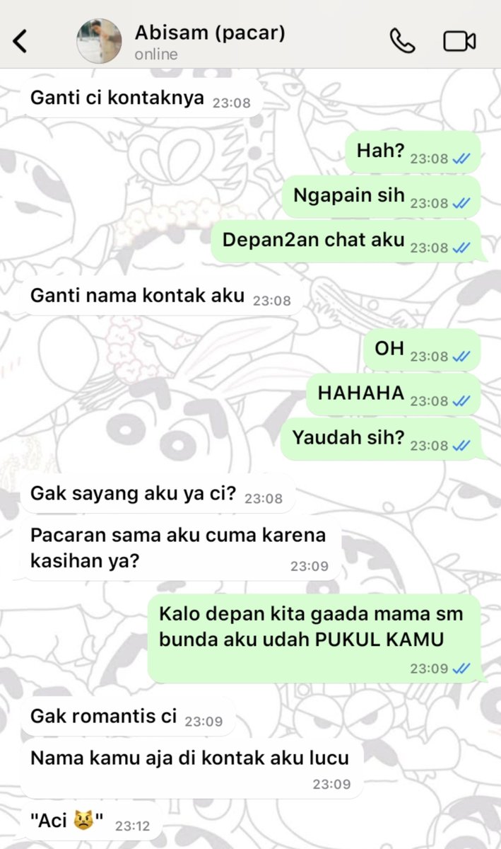 rumscenti's tweet photo. Misal abisam rasi pacaran (baru tiga hari sih) one tweet 

admin izin #nyulnit dulu https://t.co/TRjwS0ZToF