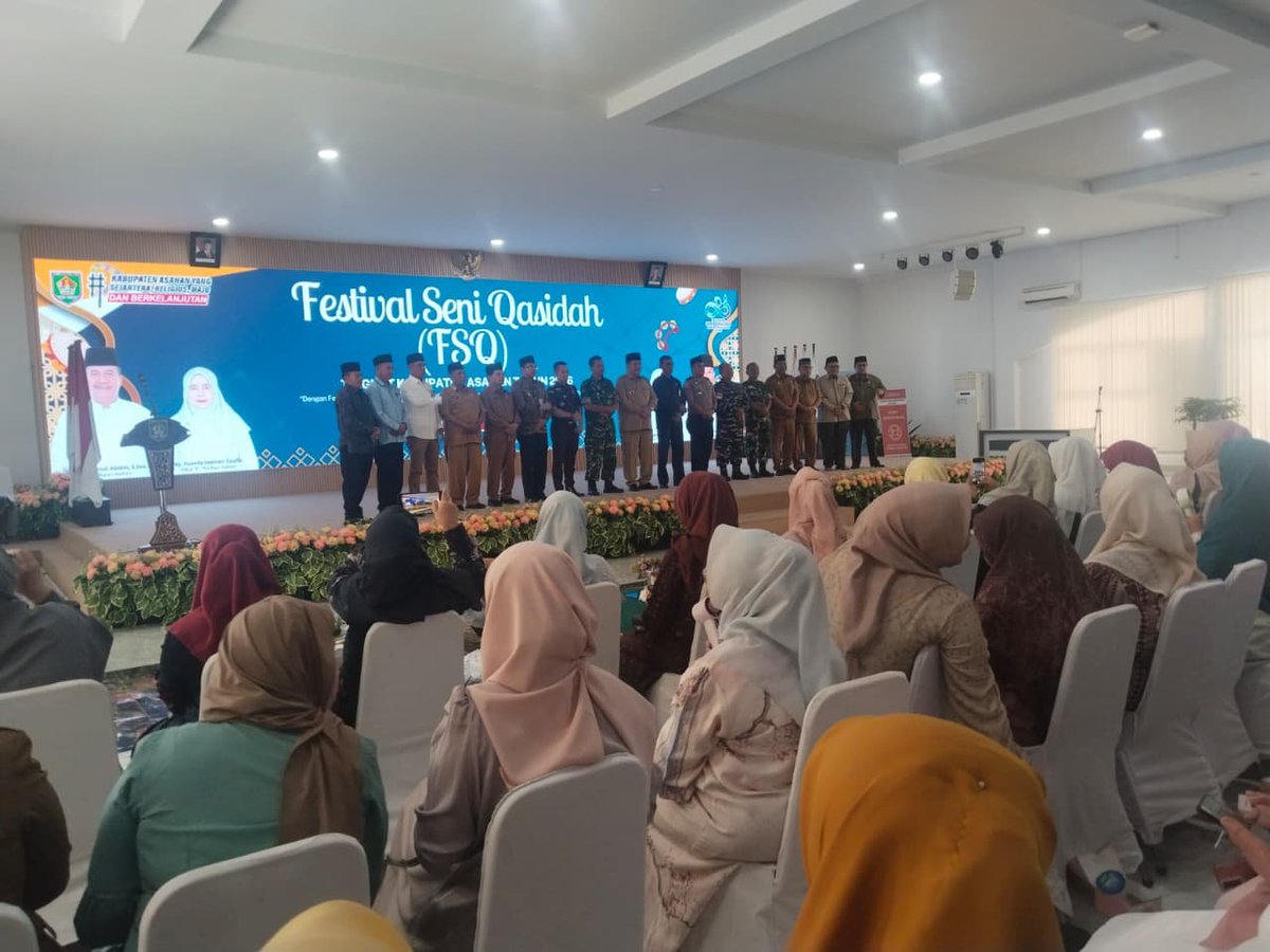 PPane72697's tweet photo. Pemerintah Kecamatan Buntu Pane Hadiri Pembukaan Festival Seni Qasidah (FSQ) Tingkat Kabupaten Asahan

#FestivalSeniQasidah
#KecamatanBuntuPane 
#AsahanSejahteraReligiusMajuBerkelanjutan https://t.co/KONAGVgkAB