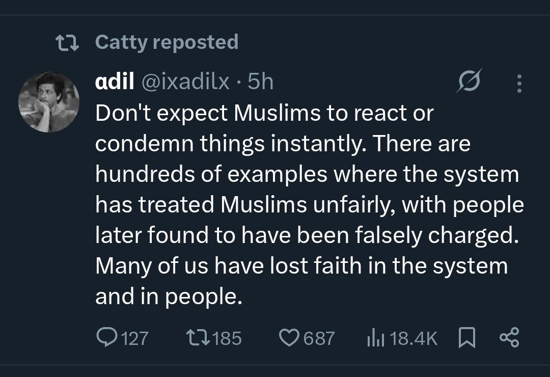 CopiumState's tweet photo. Do those women also include the TCS case victims, where you stayed mum and shared tweets from islamist account trying to whitewash it?

Larping as feminist accounts while supporting her male counterparts grooming and converting non muslim women lol. https://t.co/8yUu2vt9Xq